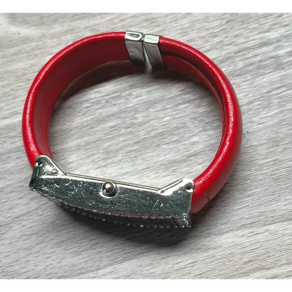 JB Womens Cuff Watch Bracelet Christmas Snowman with Birds Rhinestones - Picture 5 of 11